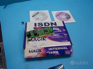 Modem ISDN PCI Magik, NUOVO, acquistato e mai usat