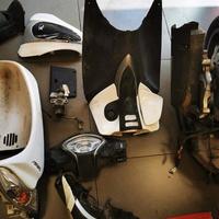 Carene scudo FORCELLA ricambi kymco people one125