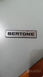 Targhetta originale Bertone Fiat Punto Cabrio