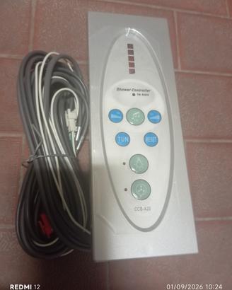 apparecchio radio per box doccia 