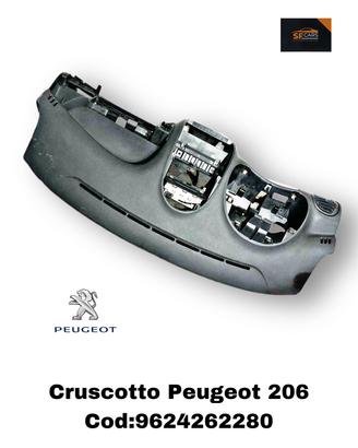 CRUSCOTTO SENZA AIRBAG PASSEGGERO PEUGEOT 206 2°