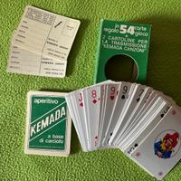 2 Mazzi di carte da gioco RARE