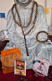nr 1 mala tibetano e 2 braccialetti 