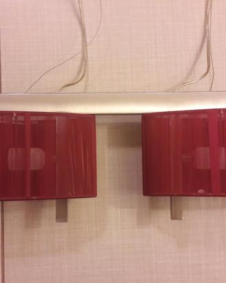 Lampadario a sospensione in acciaio inox