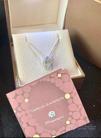 Girocollo Megazzini in oro bianco 18kt con Diamant