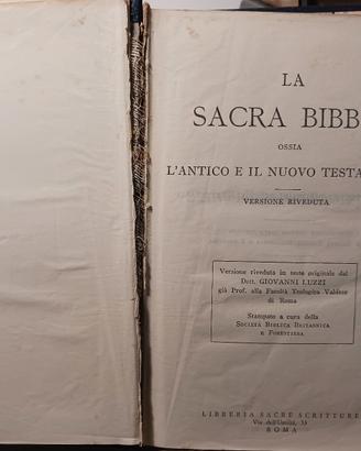 La Sacra Bibbia ed. 1973