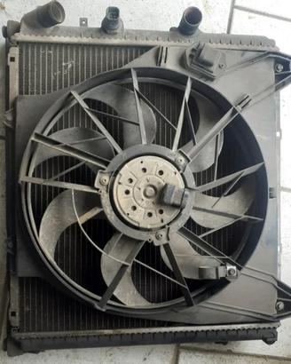 RADIATORE COMPLETO DI VENTOLA RENAULT KANGOO 1.9