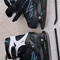 Pattini da ghiaccio bambino Attabo estensibili 30