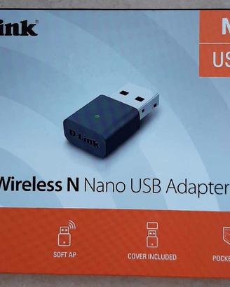 D-Link DWA131 Adattatore USB Wireless N Nano