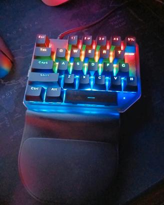 Tastiera a una mano meccanica MotoSpeed k27 rgb
