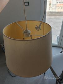 Coppia di lampadari con paralume ikea