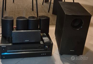 ONKYO home theatre 5.1 model SKR-548 120w