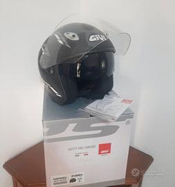 casco moto givi 20.6 plus nero misura s