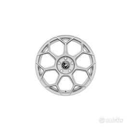 4 cerchi GMP RACEWAY 7x17 bianco lucido per 500/59