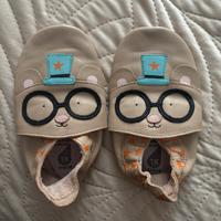 Pantofole bimbo Bobux in pelle 100% – 15,5 cm