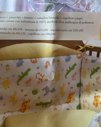 Set paracolpi completo