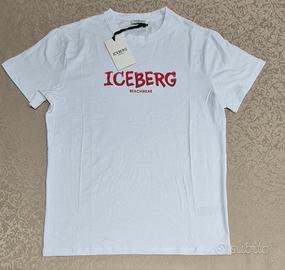 T-shirt uomo ICEBERG Tg.L  NUOVA 