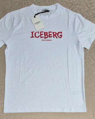 T-shirt uomo ICEBERG Tg.L  NUOVA 