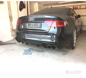 DIFFUSORE AUDI A5 B8 B81 COUPE CABRIO 11-16 LOOK R