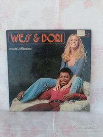 Vinile LP 33 Wess & Dori Ghezzi –Amore Bellissi mo