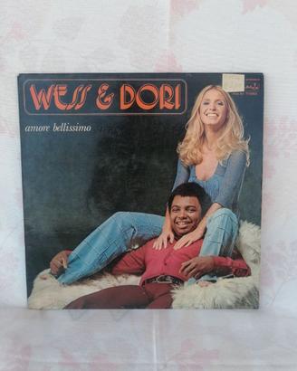 Vinile LP 33 Wess & Dori Ghezzi –Amore Bellissi mo