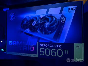 MSI RTX 5060 ti 16 gb gaming trio oc