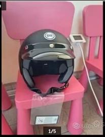 CASCO JET BHR NERO OPACO TAGLIA XL
