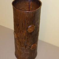 PORTAOMBRELLI VINTAGE '60 TRONCO ALBERO IN RAME