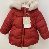 Piumino Reversibile 3-6 mesi con Pellicciotto