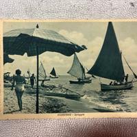 Lotto (D)  3 cartoline Viareggio Spiaggia