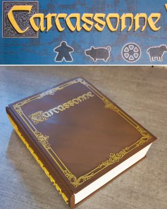Carcassonne libro contenitore