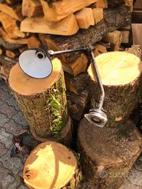 Lampada da officina antica