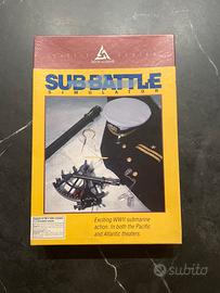 Sub Battle Simulator PC big box vintage completo