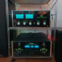 amplificatore mcintosh mc 2105+ preampli mx120