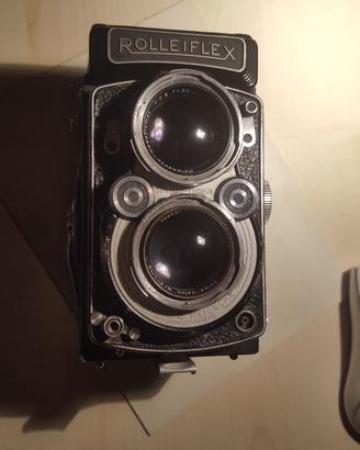 Rolleiflex rarissima ottica zeiss tessar 80 2,8