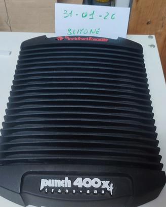 amplificatore rockford fosgate punch 400x4 