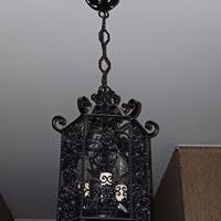 lampadario in metallo