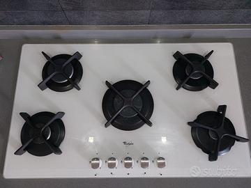 piano cottura 5 fuochi Whirlpool