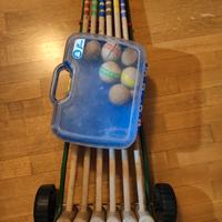 Gioco del croquet vintage
