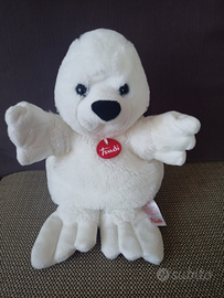 Peluche Foca Trudi.Al suo interno sacchetto riscal