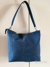 borsa donna a spalla vera pelle nuova