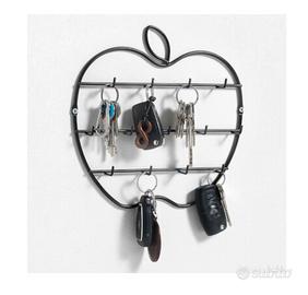 Mela porta chiavi nero NUOVO