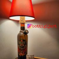 Lampada bottiglia Caffè Borghetti