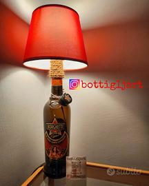Lampada bottiglia Caffè Borghetti