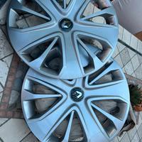 2 Copricerchi  15” Renault Clio 4 serie 2016