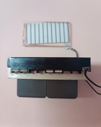 Pulsantiera per citofono 4 posti Urmet art. 5600/4