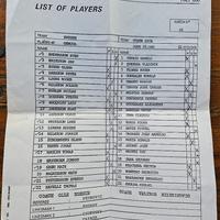 Documento ufficiale FIFA ITA 90