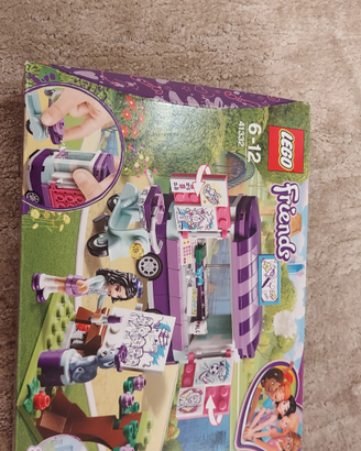 Lego Friends 41332 Stand dell'arte di Emma