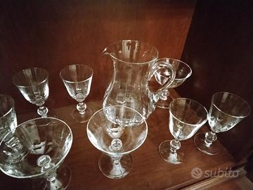 Servizio bicchieri in cristallo Riccardo da Vinci