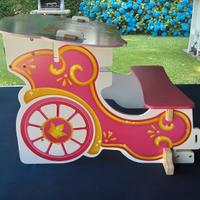 Banco per gioco e disegno bimbi